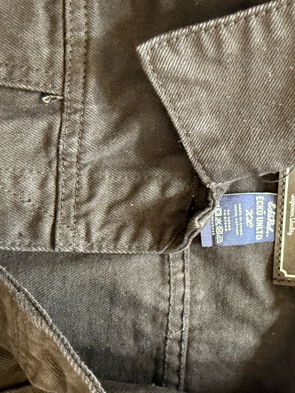 Ecko Unlimited Brown Denim-Style Jean Jacket